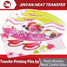 flower print adhesive film for plastic container